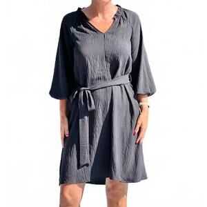 NEW STYLIVE hustle and bustle mini dress in black
